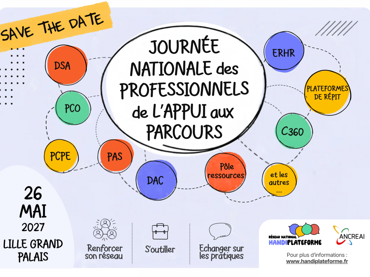 1ʳᵉ journée nationale des professionnels de l’appui aux&nbsp;parcours